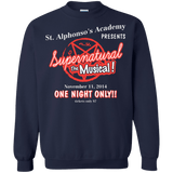 Sweatshirts Navy / S SPN The Musical Crewneck Sweatshirt