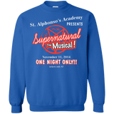 Sweatshirts Royal / S SPN The Musical Crewneck Sweatshirt