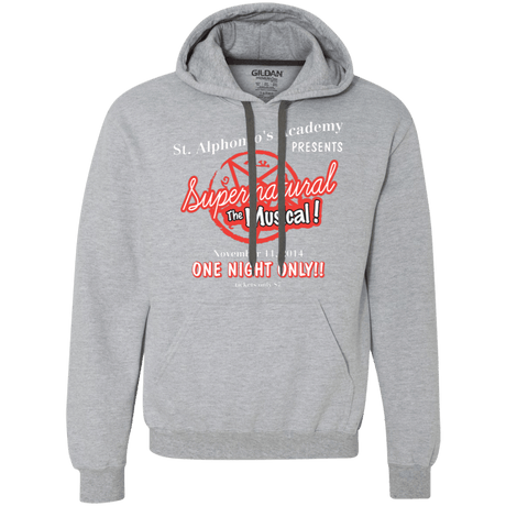 Sweatshirts Sport Grey / S SPN The Musical Premium Fleece Hoodie