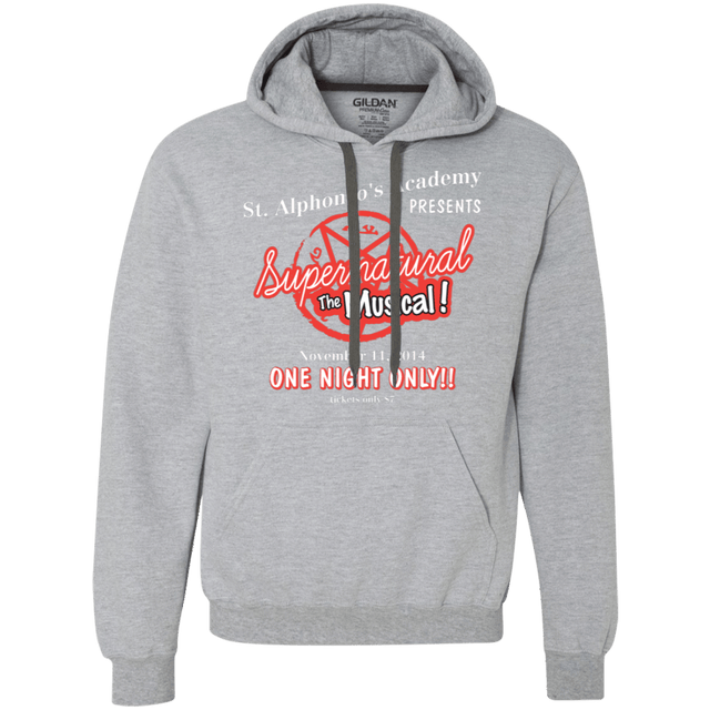 Sweatshirts Sport Grey / S SPN The Musical Premium Fleece Hoodie