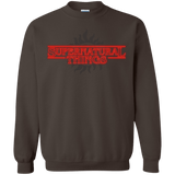 Sweatshirts Dark Chocolate / S SPN Things Crewneck Sweatshirt