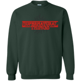 Sweatshirts Forest Green / S SPN Things Crewneck Sweatshirt