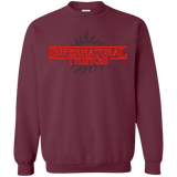 Sweatshirts Maroon / S SPN Things Crewneck Sweatshirt