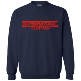 Sweatshirts Navy / S SPN Things Crewneck Sweatshirt