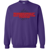 Sweatshirts Purple / S SPN Things Crewneck Sweatshirt