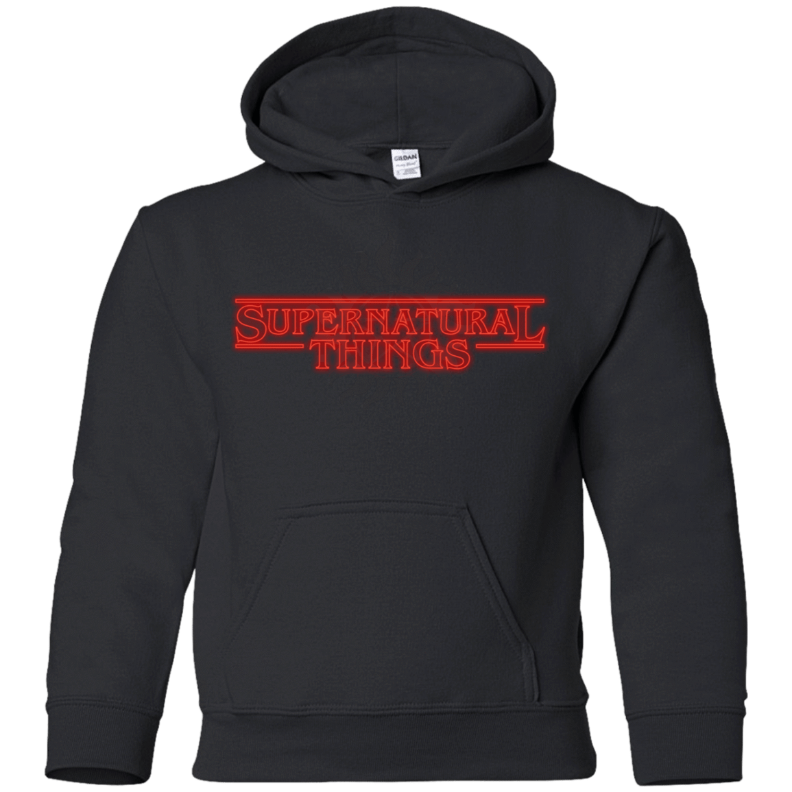 Sweatshirts Black / YS SPN Things Youth Hoodie