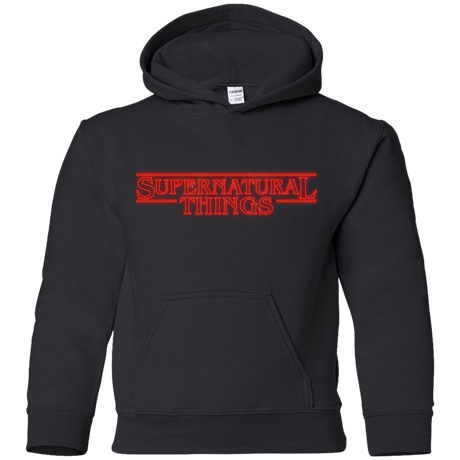 Sweatshirts Black / YS SPN Things Youth Hoodie