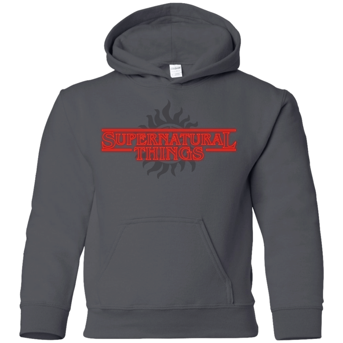 Sweatshirts Charcoal / YS SPN Things Youth Hoodie