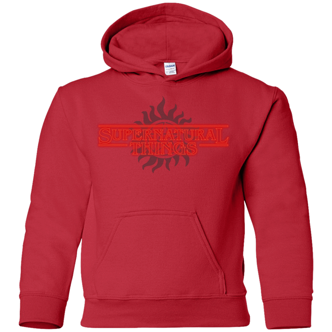 Sweatshirts Red / YS SPN Things Youth Hoodie