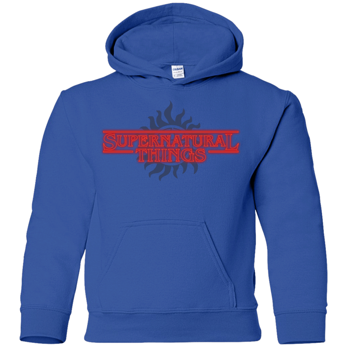Sweatshirts Royal / YS SPN Things Youth Hoodie
