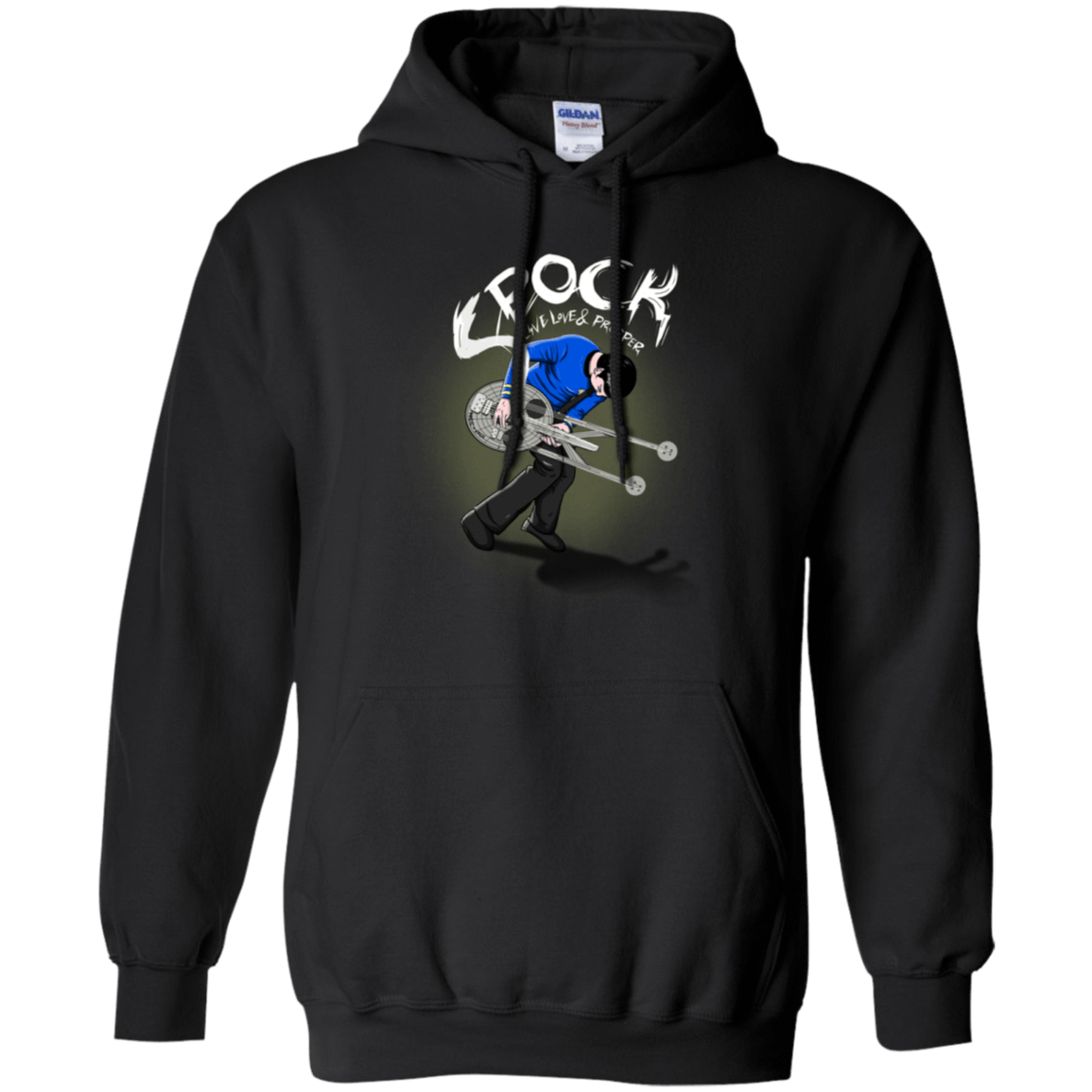 Sweatshirts Black / S Spock Pilgrim Pullover Hoodie