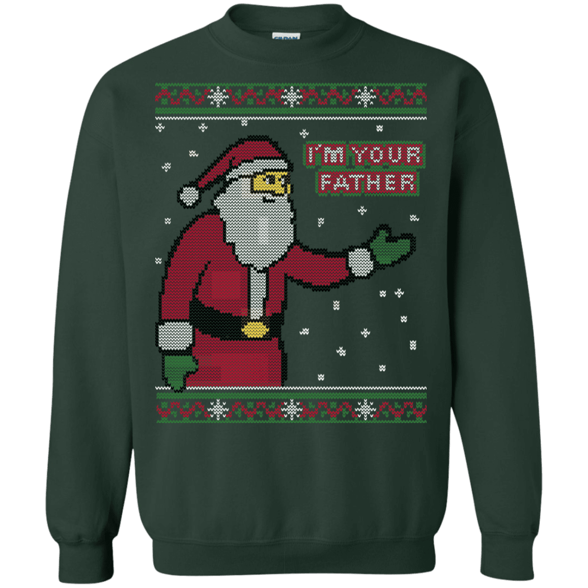 Sweatshirts Forest Green / Small Spoiler Christmas Sweater Crewneck Sweatshirt