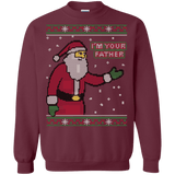 Sweatshirts Maroon / Small Spoiler Christmas Sweater Crewneck Sweatshirt