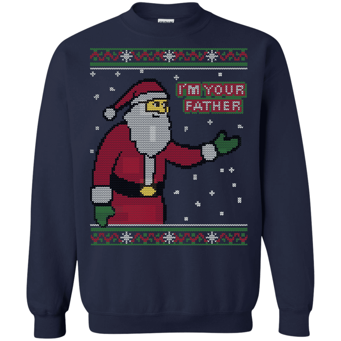 Sweatshirts Navy / Small Spoiler Christmas Sweater Crewneck Sweatshirt