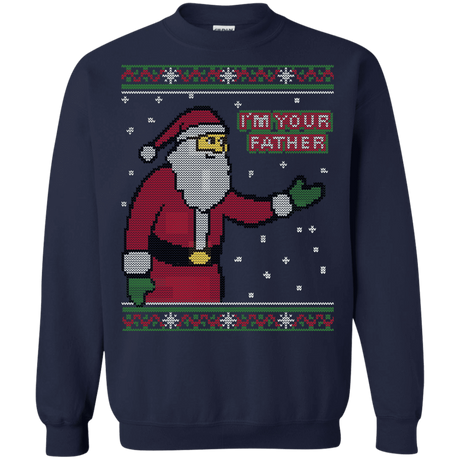 Sweatshirts Navy / Small Spoiler Christmas Sweater Crewneck Sweatshirt