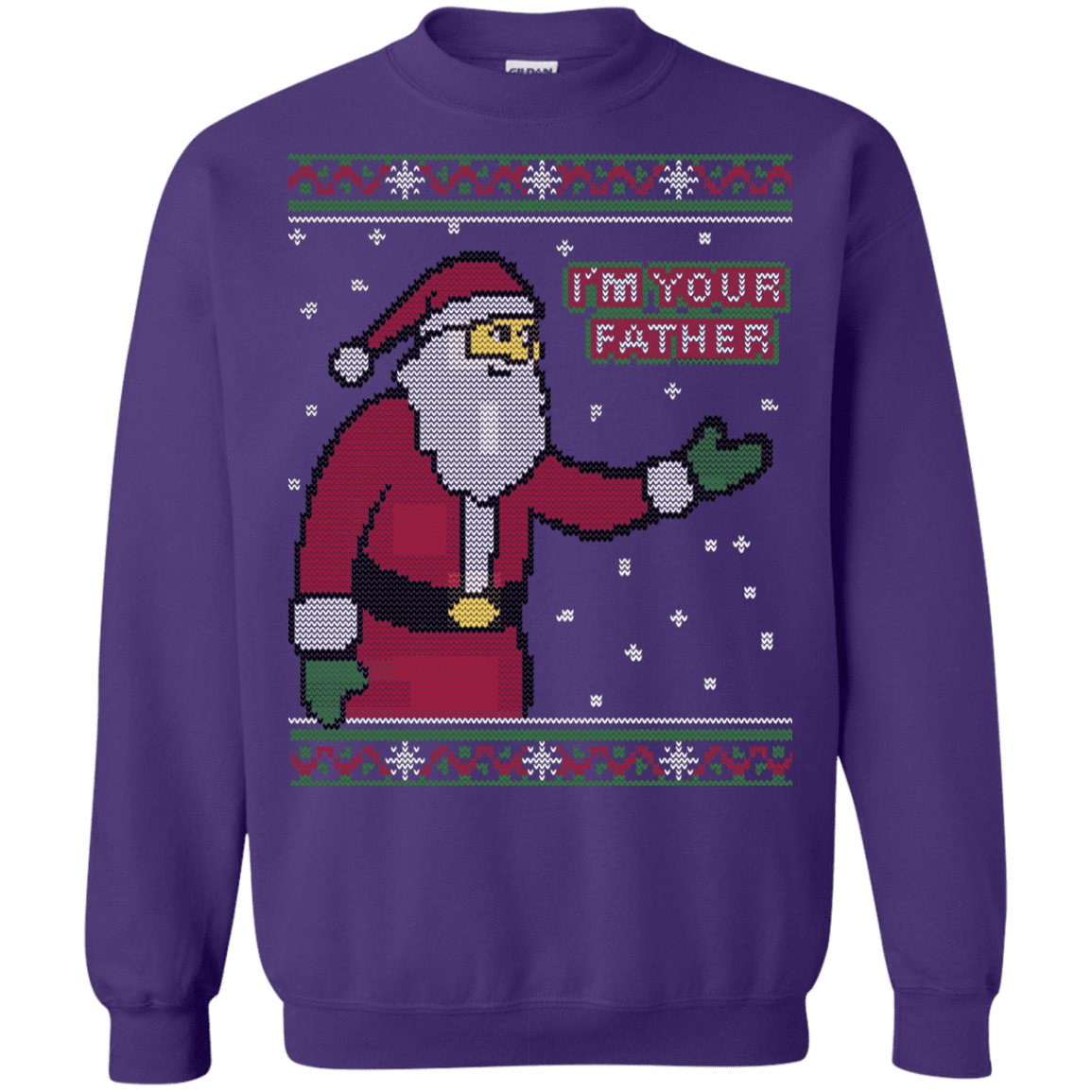 Sweatshirts Purple / Small Spoiler Christmas Sweater Crewneck Sweatshirt