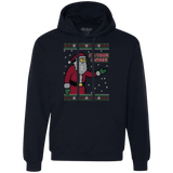 Sweatshirts Navy / Small Spoiler Christmas Sweater Premium Fleece Hoodie