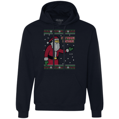 Sweatshirts Navy / Small Spoiler Christmas Sweater Premium Fleece Hoodie