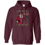 Sweatshirts Maroon / Small Spoiler Christmas Sweater Pullover Hoodie