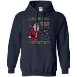 Sweatshirts Navy / Small Spoiler Christmas Sweater Pullover Hoodie