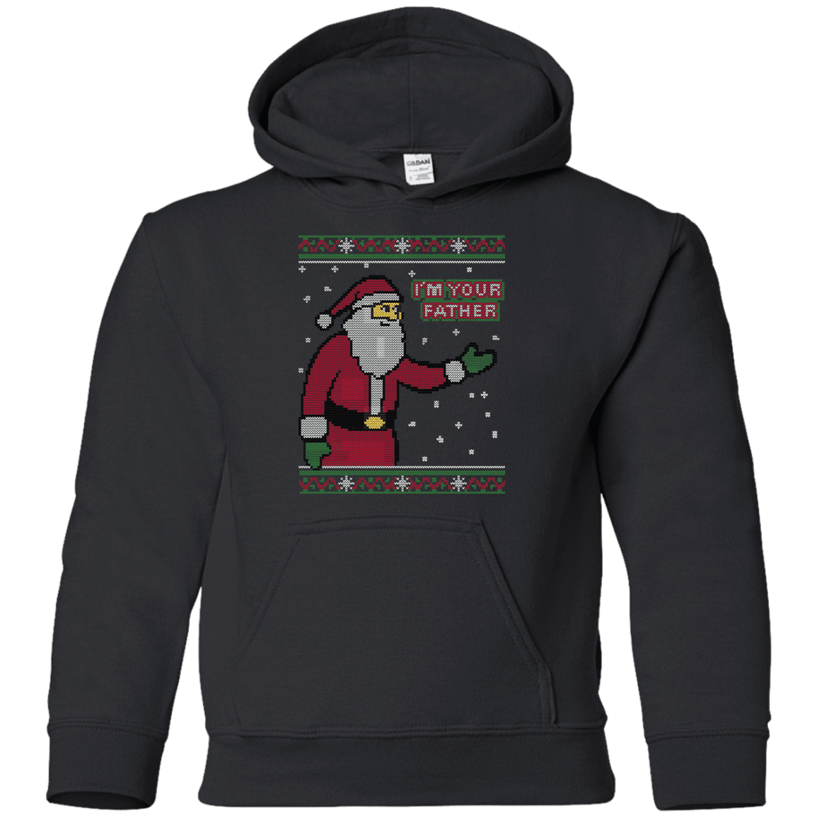 Sweatshirts Black / YS Spoiler Christmas Sweater Youth Hoodie