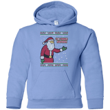 Sweatshirts Carolina Blue / YS Spoiler Christmas Sweater Youth Hoodie