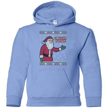 Sweatshirts Carolina Blue / YS Spoiler Christmas Sweater Youth Hoodie