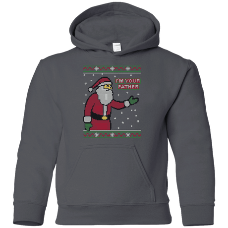 Sweatshirts Charcoal / YS Spoiler Christmas Sweater Youth Hoodie