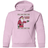 Sweatshirts Light Pink / YS Spoiler Christmas Sweater Youth Hoodie
