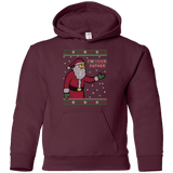 Sweatshirts Maroon / YS Spoiler Christmas Sweater Youth Hoodie
