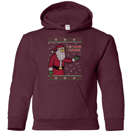 Sweatshirts Maroon / YS Spoiler Christmas Sweater Youth Hoodie