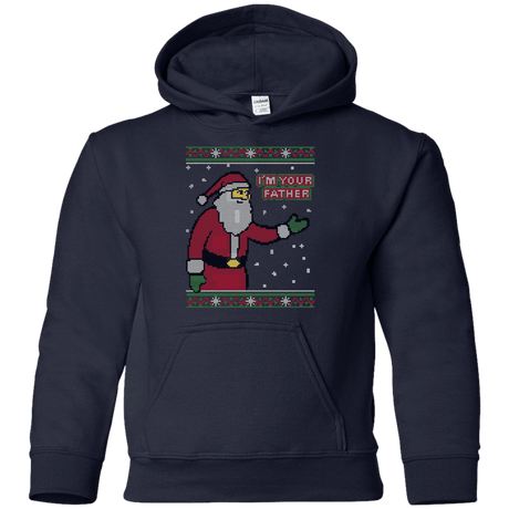 Sweatshirts Navy / YS Spoiler Christmas Sweater Youth Hoodie