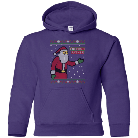 Sweatshirts Purple / YS Spoiler Christmas Sweater Youth Hoodie