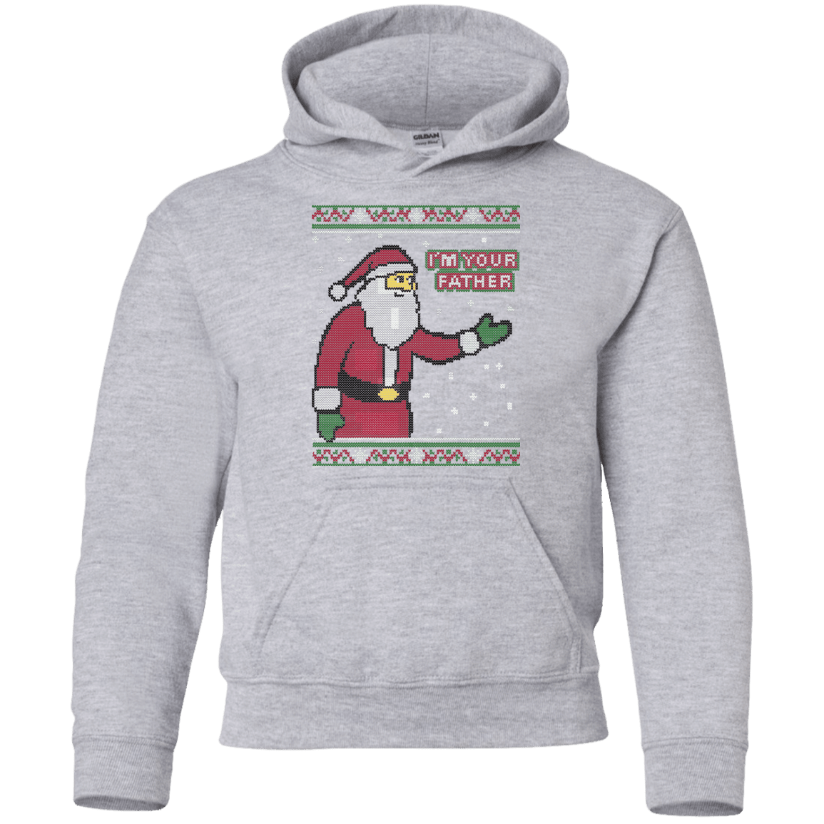 Sweatshirts Sport Grey / YS Spoiler Christmas Sweater Youth Hoodie