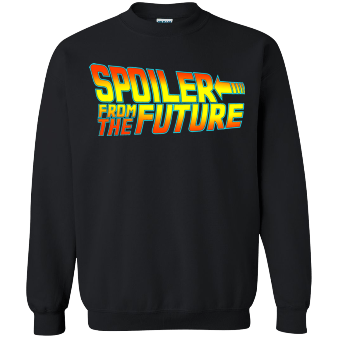 Sweatshirts Black / Small Spoiler from the future Crewneck Sweatshirt