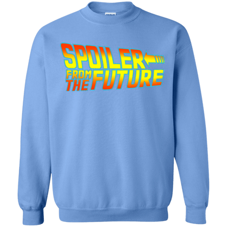 Sweatshirts Carolina Blue / Small Spoiler from the future Crewneck Sweatshirt