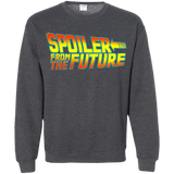 Sweatshirts Dark Heather / Small Spoiler from the future Crewneck Sweatshirt