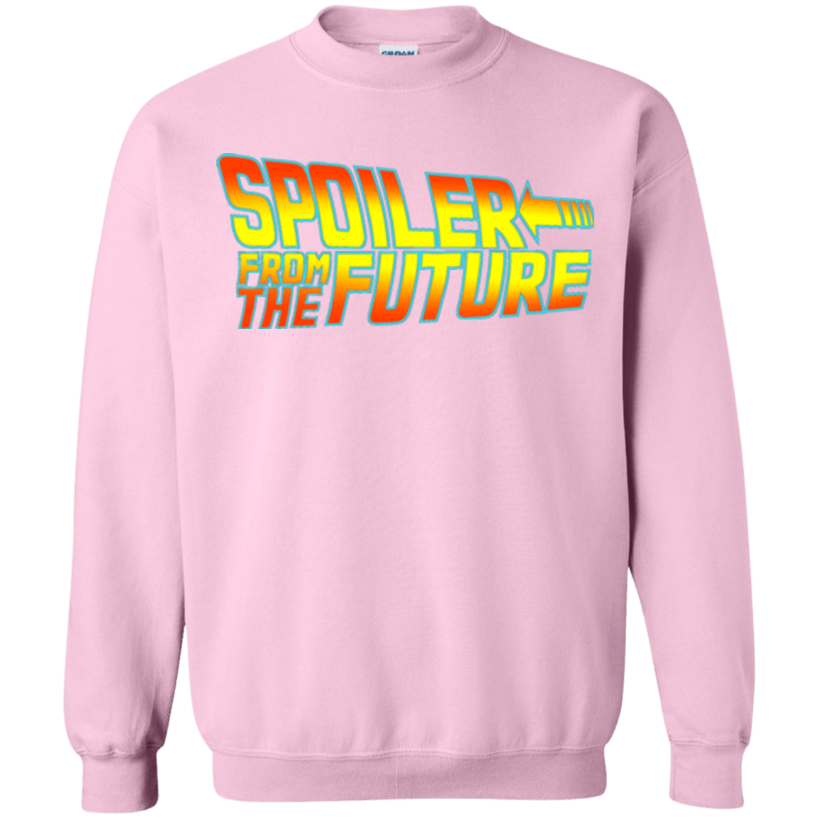 Sweatshirts Light Pink / Small Spoiler from the future Crewneck Sweatshirt