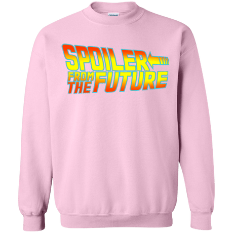 Sweatshirts Light Pink / Small Spoiler from the future Crewneck Sweatshirt