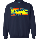 Sweatshirts Navy / Small Spoiler from the future Crewneck Sweatshirt