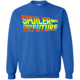 Sweatshirts Royal / Small Spoiler from the future Crewneck Sweatshirt