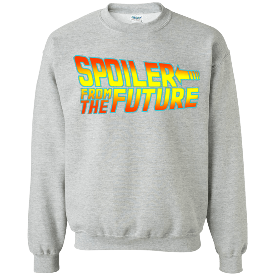 Sweatshirts Sport Grey / Small Spoiler from the future Crewneck Sweatshirt