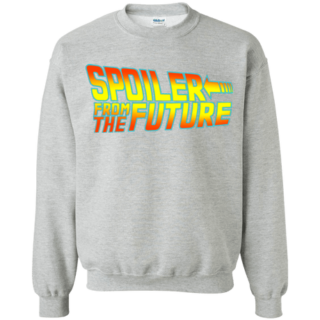 Sweatshirts Sport Grey / Small Spoiler from the future Crewneck Sweatshirt