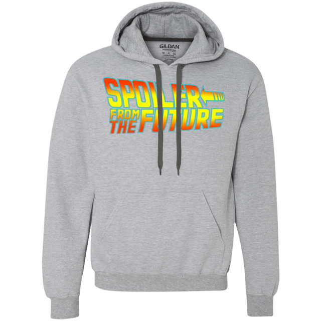 Sweatshirts Sport Grey / Small Spoiler from the future Premium Fleece Hoodie