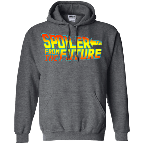 Sweatshirts Dark Heather / Small Spoiler from the future Pullover Hoodie
