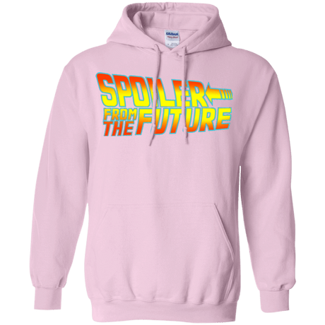 Sweatshirts Light Pink / Small Spoiler from the future Pullover Hoodie
