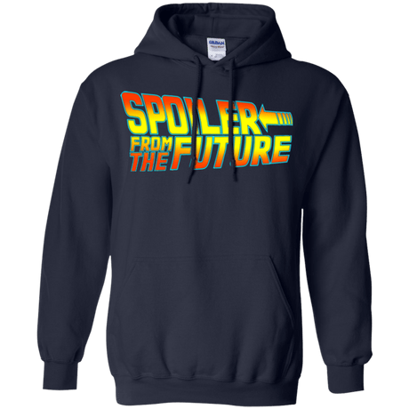 Sweatshirts Navy / Small Spoiler from the future Pullover Hoodie