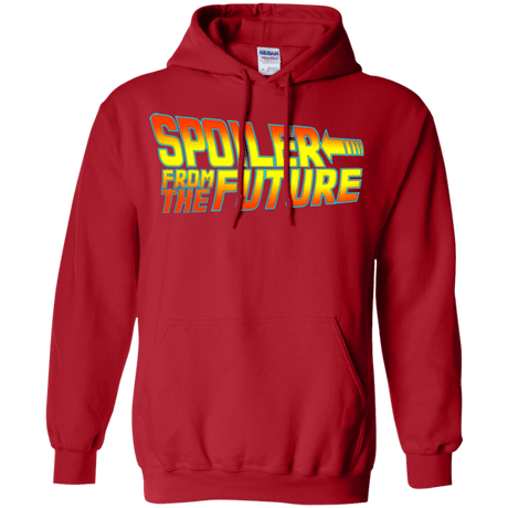 Sweatshirts Red / Small Spoiler from the future Pullover Hoodie