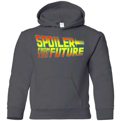 Sweatshirts Charcoal / YS Spoiler from the future Youth Hoodie