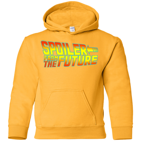 Sweatshirts Gold / YS Spoiler from the future Youth Hoodie